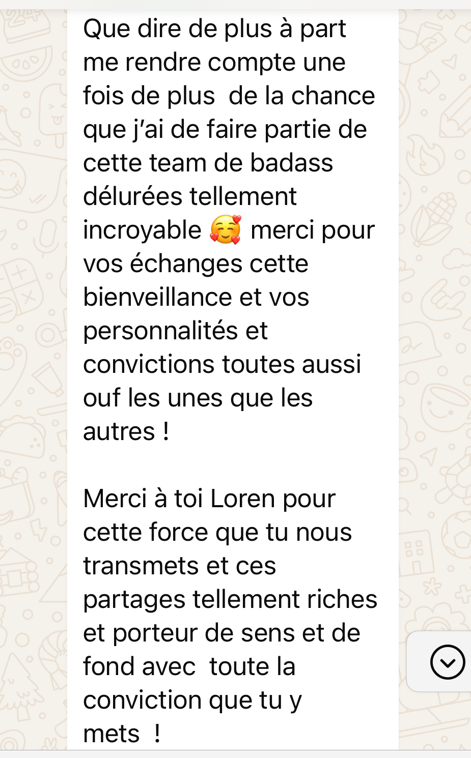 Retour sur la formation Incarnation