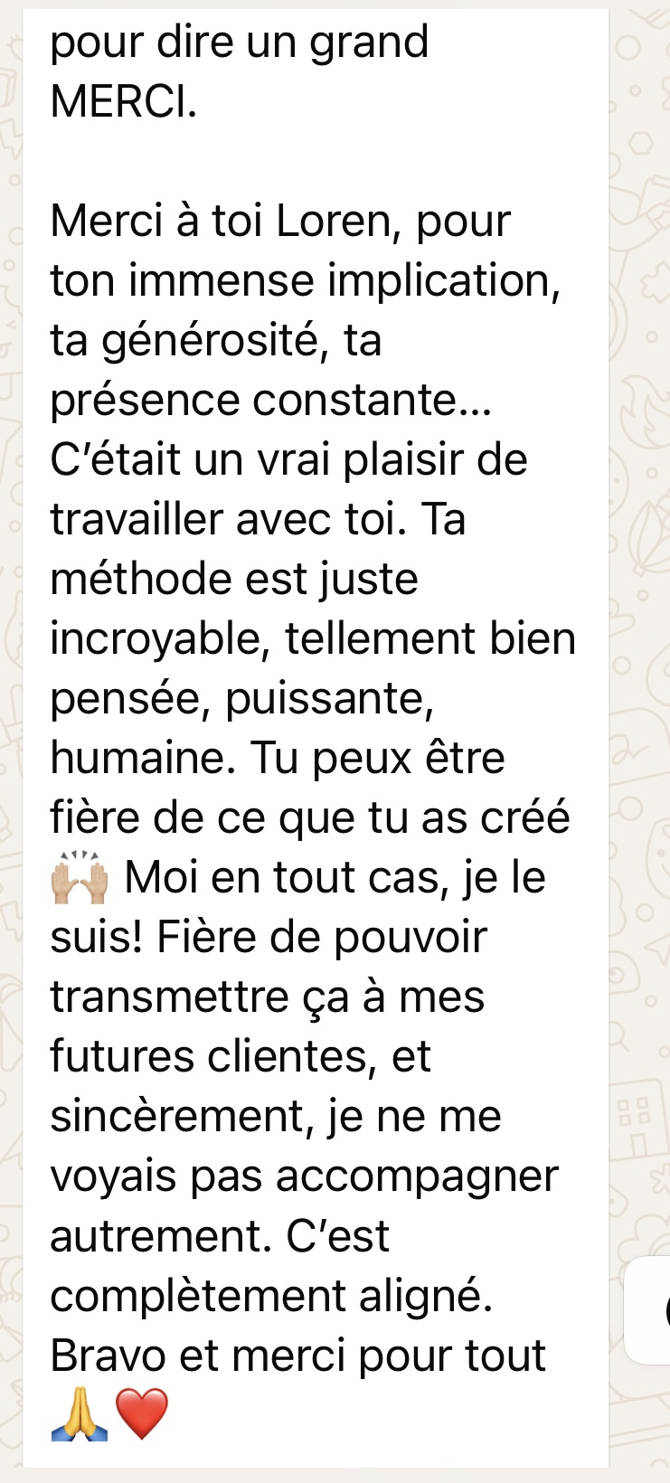 Retour sur la formation Incarnation