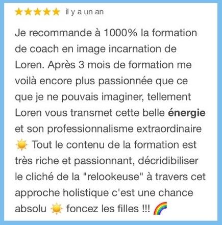 Retour sur la formation Incarnation