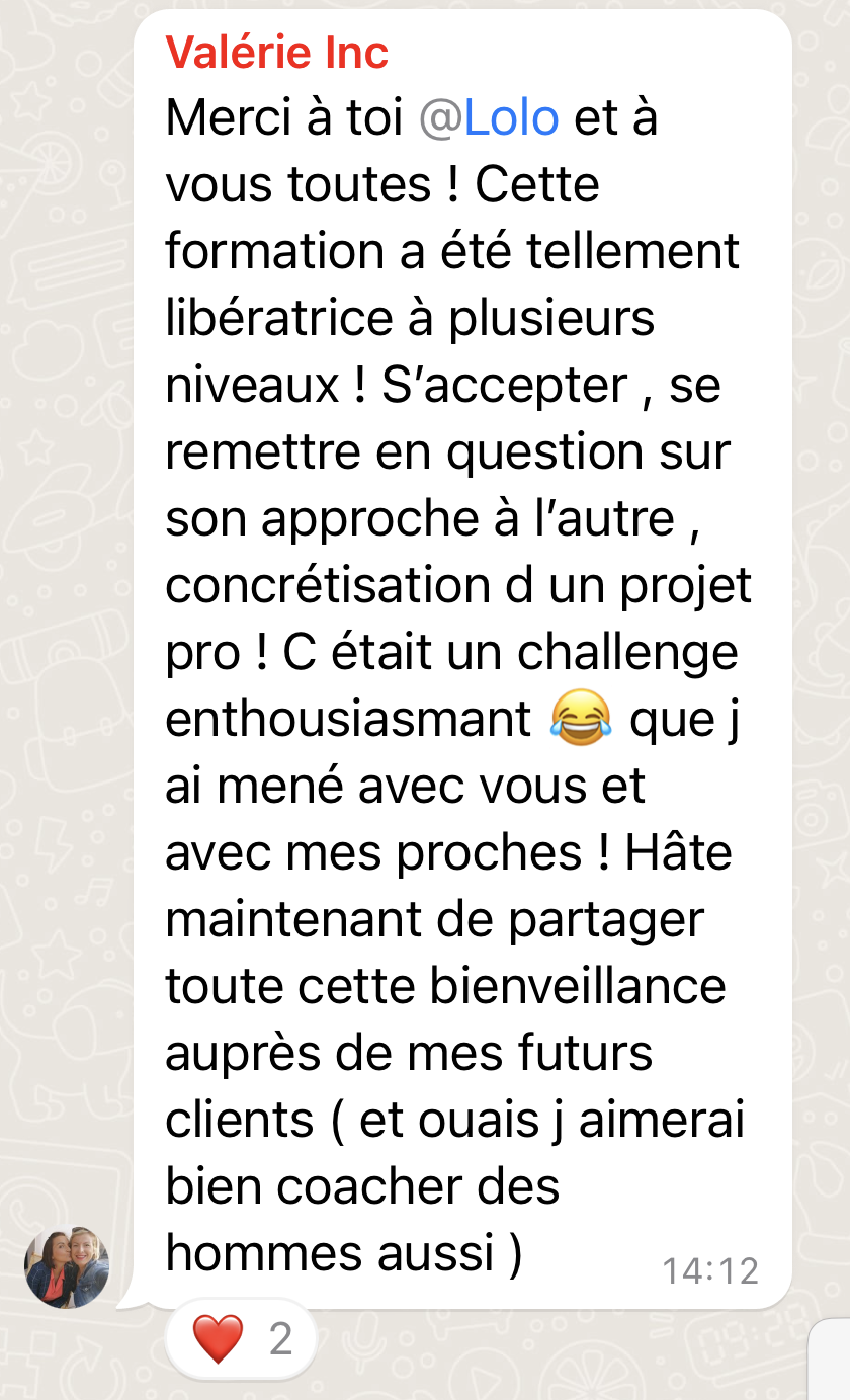 Retour sur la formation Incarnation
